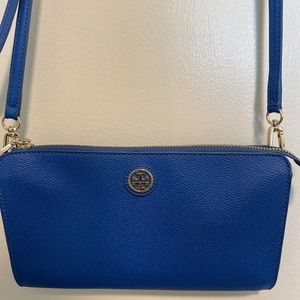 Blue Tory Burch crossbody bag